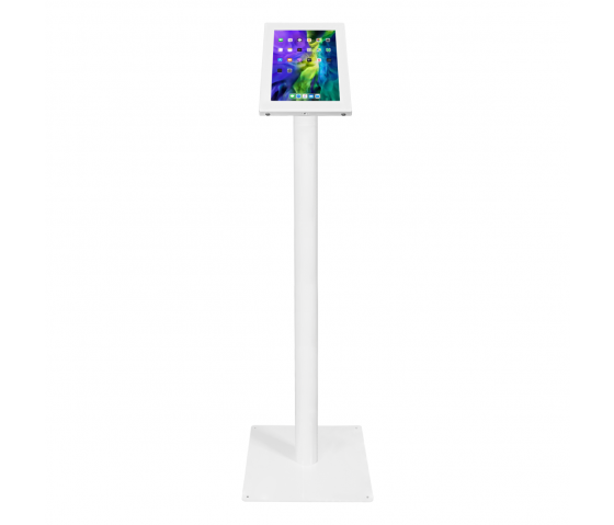 Tablet floor stand Securo M for 9-11 inch tablets - white