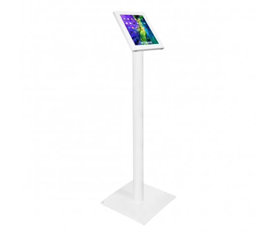 Tablet floor stand Securo M for 9-11 inch tablets - white