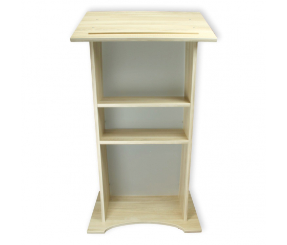 Acrylic-wood lectern Shenzhen - oak colour