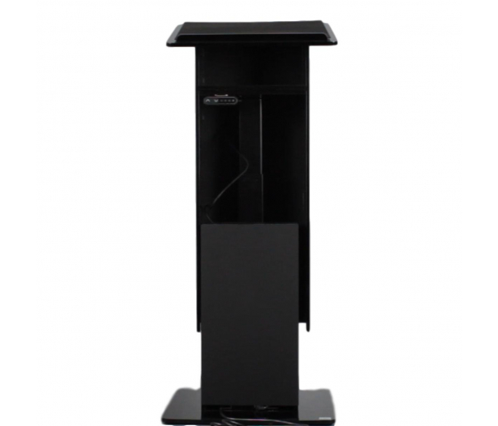Height-adjustable Acrylic lectern Simple Move - black