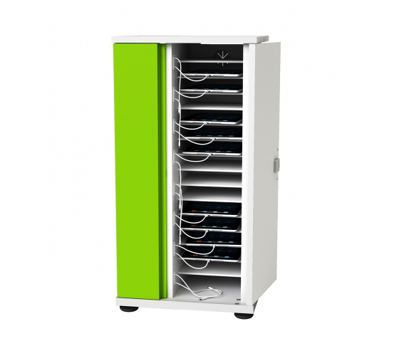 Charge & Sync cabinet Zioxi SYNCC-TB-16-C for 16 iPads up to 11 inches - digital code lock