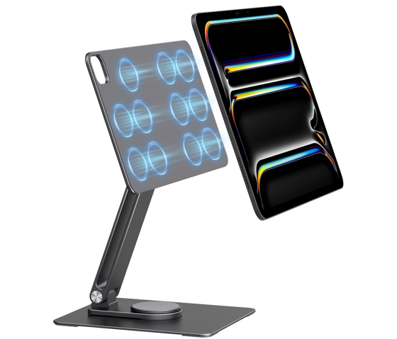 Magnetische iPad tafelstandaard met oplaadfunctie - voor iPad Pro 11