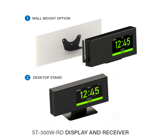 ST-300W Presentation timer display & Wireless controller