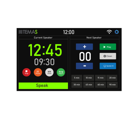 ST-300W Presentation timer display & Wireless controller