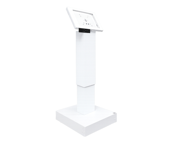 Height adjustable iPad floor stand Suegiu for iPad 9.7 - white