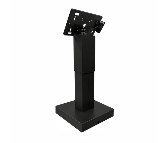 Electronic height adjustable tablet floor stand Suegiu Fino for iPad 10.9 & 11 inch - black