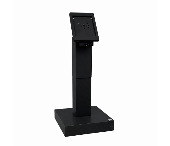 Electronic height adjustable tablet floor stand Suegiu Fino for iPad 10.9 & 11 inch - black