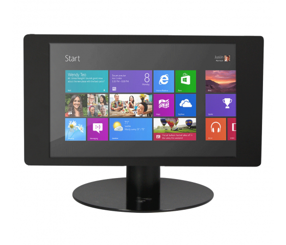 Tablet tafelstandaard Fino voor Microsoft Surface Pro 12.3 – zwart