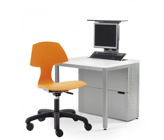 M1 Pop-up computerbord 1 person