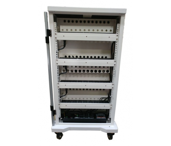P-Tec T36V charging cart for 36 tablets or laptops – charging via power sockets