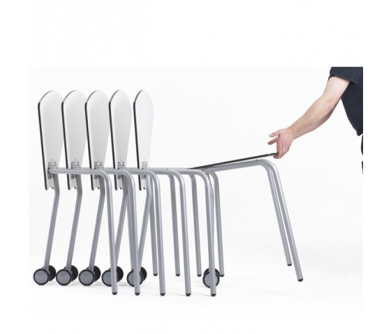 t41 60° folding student table