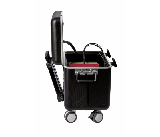 Walizka z przegrodami na tablety MicroCase TC15 na 15 tabletów o przekątnej do 11 cali – w zestawie kable USB-C