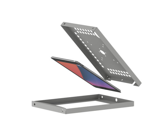Securo XL tablet wall mount for 13-16 inch tablets - grey