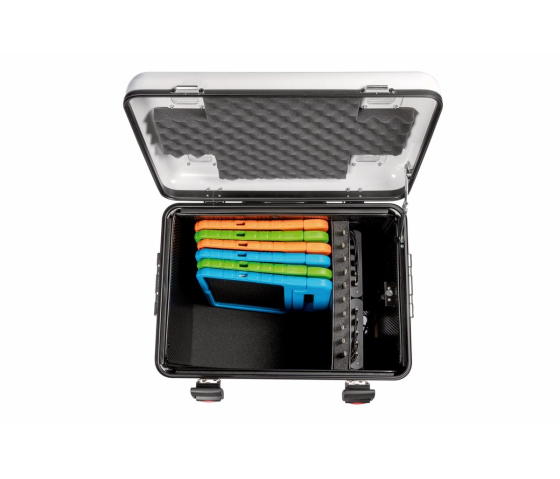 PARAT TC10 EDUCOVER Ladekoffer für 10 Tablets mit Schutzhüllen – USB-C & USB-A TwinCharge – weiß