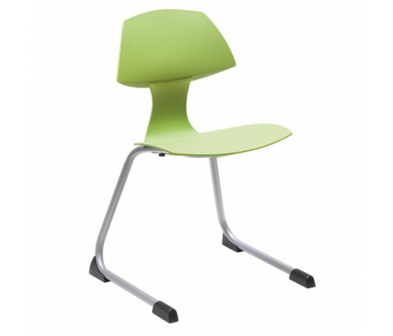 T-Chair Sedia da classe junior con telaio a slitta