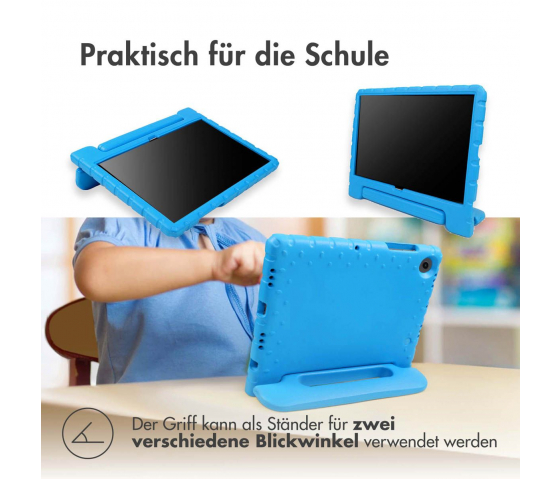 KidsCase tablethoes met handvat voor Samsung Galaxy Tab A9 Plus - Blauw