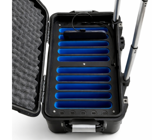 USB-C laadkoffer P-TEC TAB-10 - voor 10 tablets tot 11 inch - zonder kabels