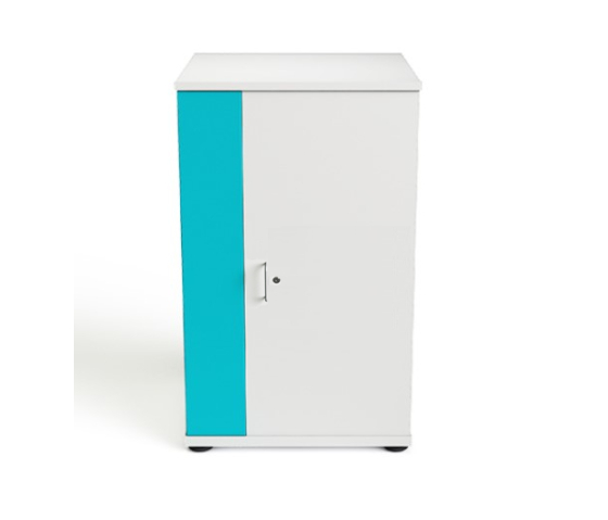 Armario de carga Zioxi para 16 portátiles de hasta 16 pulgadas - Carga mediante USB-C - CHRGCUC-LS-16-K - Cierre con llave