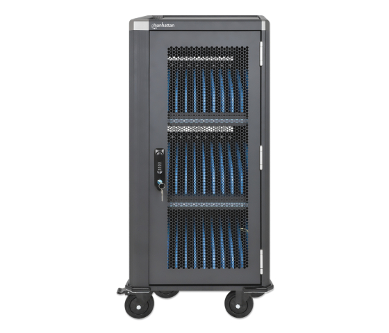Charging cart for 30 tablets & laptops up to 14
