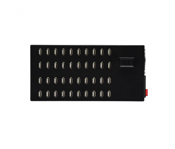 40 ports USB-A 8.5W desktop charging hub - LED indicators