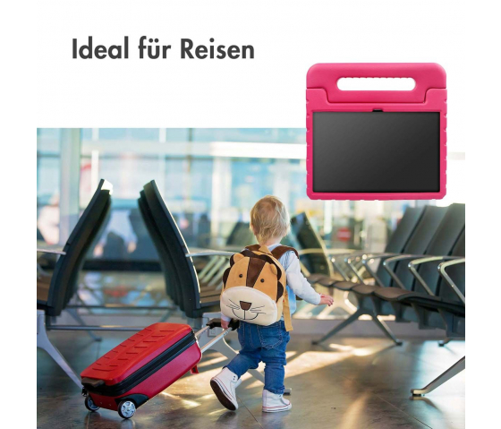 KidsCase tablethoes met handvat voor Samsung Galaxy Tab A9 Plus - Roze