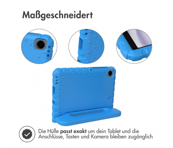 KidsCase Tablet-Hülle mit Griff für Samsung Galaxy Tab A9 8,7 Zoll - Blau