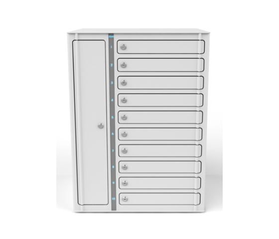 Zioxi Volt bay Tablet charging locker VTB1-10S-UA-CP for 10 Tablets up to 14 inch - combination lock - USB-A