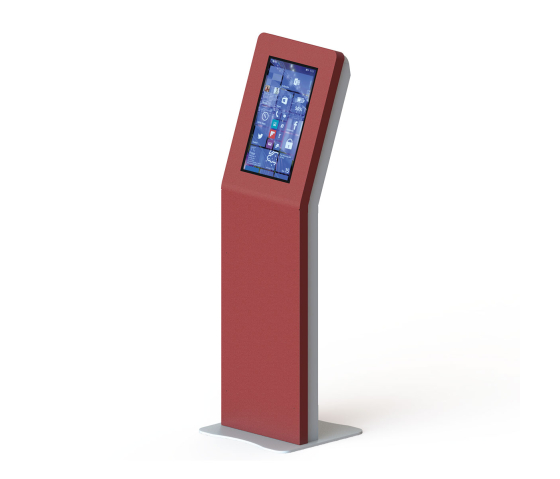 Digitaler kioskterminal Vilnius mit Touchscreen - 27 Zoll