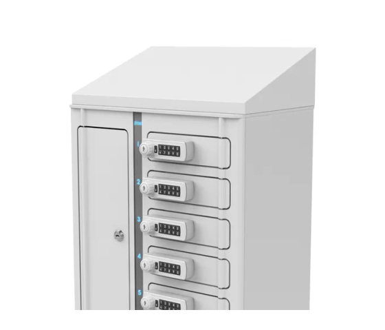 Zioxi Volt charging locker VSP1-24S-UC-O-G for 24 smartphones - RFID lock + Web control - USB-C cables included