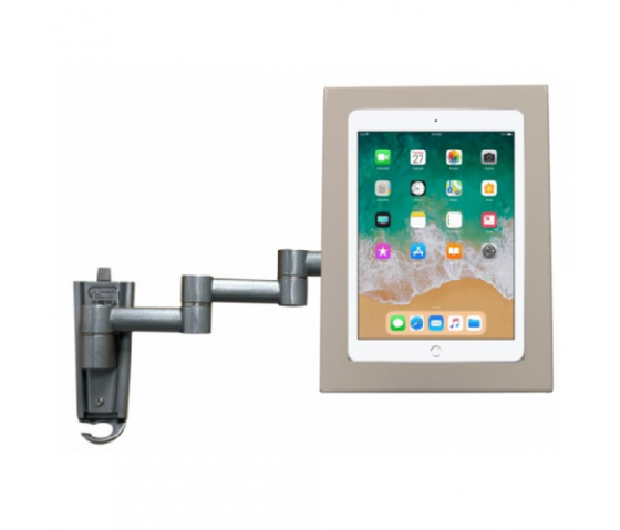 Flexibler Tablet Wandhalterung 345 mm Securo M für 9-11 Zoll Tablets - weiß