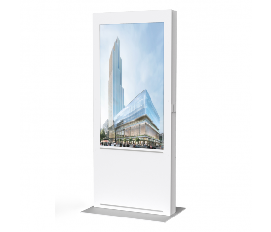 Xylo AXEOS Outdoor Information pedestal casing for 46-inch screen