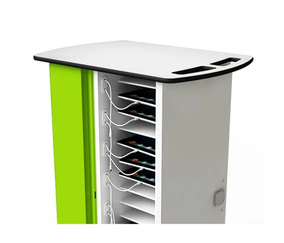 Zioxi laadkar CHRGTUC-TB-32-C# voor 32 tablets tot 10.5 inch - inclusief USB-C kabels - Digitaal codeslot