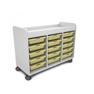 LEGO storage cabinet / activity cart with space for 30 medium-sized LEGO Education storage boxes