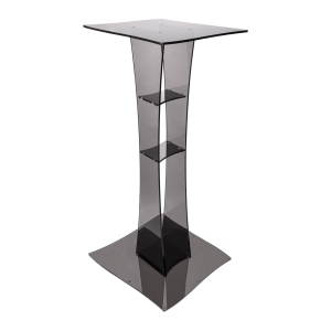 Tavolo di presentazione Ascensio - quadrato - 100 cm - antracite