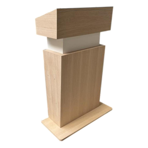 Wood lectern Majestic - oak color