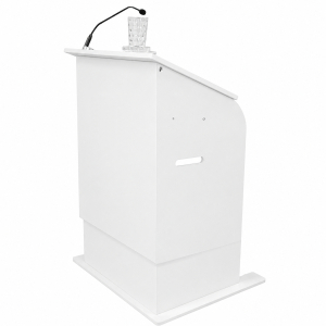 EQUAL wheelchair-accessible lectern - white