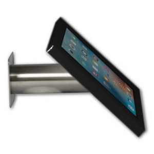 Supporto da parete Fino Samsung Galaxy Tab A7 Lite 8.7 pollici - Acciaio inossidabile / Nero - Raggiungibile