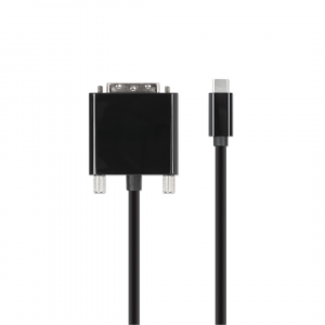 Cavo adattatore da USB-C a DVI - 2 metri - nero