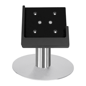 Domo Slide bordsställ för iPad 10,9 och 11 tum - svart/rostfritt stål