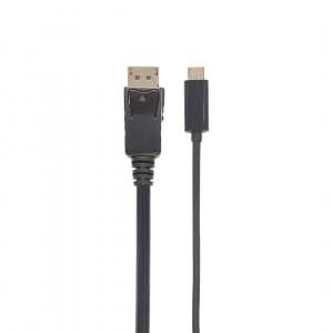 USB-C naar DisplayPort adapterkabel - 1 meter - zwart