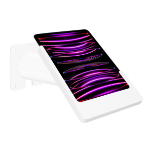 Domo Slide wandhouder met laadfunctionaliteit voor iPad Air 13 inch 2024 - wit