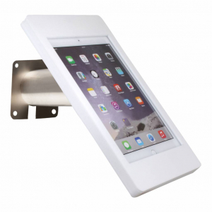 iPad Wandhalterung Fino für iPad 9.7 - weiß/Edelstahl 