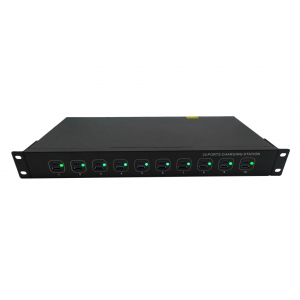 Hub di ricarica a 10 porte USB-A e USB-C 40W con montaggio a rack 1U