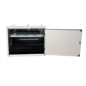 Armadio di ricarica BRVD16 per 16 tablet e laptop - bianco - prese di corrente