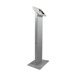 Pedestal Chiosco Fino para iPad de 10,9 y 11 pulgadas - blanco 