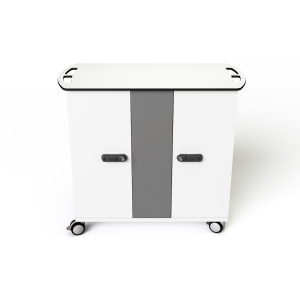 Zioxi USB-C charging cart for 32 Chromebooks and Mobile devices to 14 inch - RFID lock