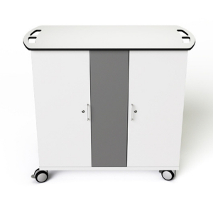 Zioxi USB-C charging cart for 32 Chromebooks and Mobile devices to 14 inch - key lock