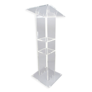 Synthetic lectern Crystal - clear