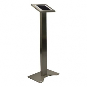 Tablet floor stand Sublime Securo S for 7-8 inch tablets - stainless steel