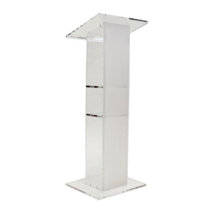 Acrylic lectern Entero - satinized